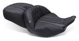 Asiento doble de una pieza Mustang Super Touring Deluxe Diamond para Harley FLHX/FLTRX 2023-2026