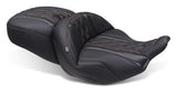 Asiento doble de una pieza Mustang Super Touring Deluxe Diamond para Harley FLHX/FLTRX 2023-2026