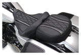 Asiento doble de una pieza Mustang Super Touring Deluxe Diamond para Harley FLHX/FLTRX 2023-2026