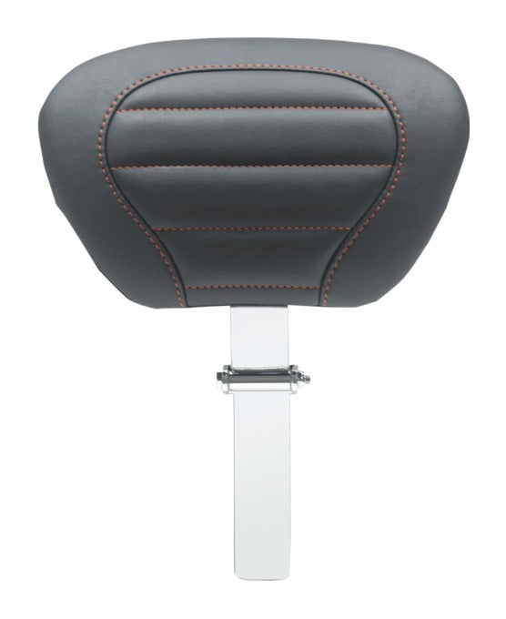 Asiento Mustang Super Touring Deluxe con respaldo para conductor para Harley Touring (2008-2025)