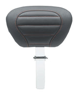 Asiento Mustang Super Touring Deluxe con respaldo para conductor para Harley Touring (2008-2025)