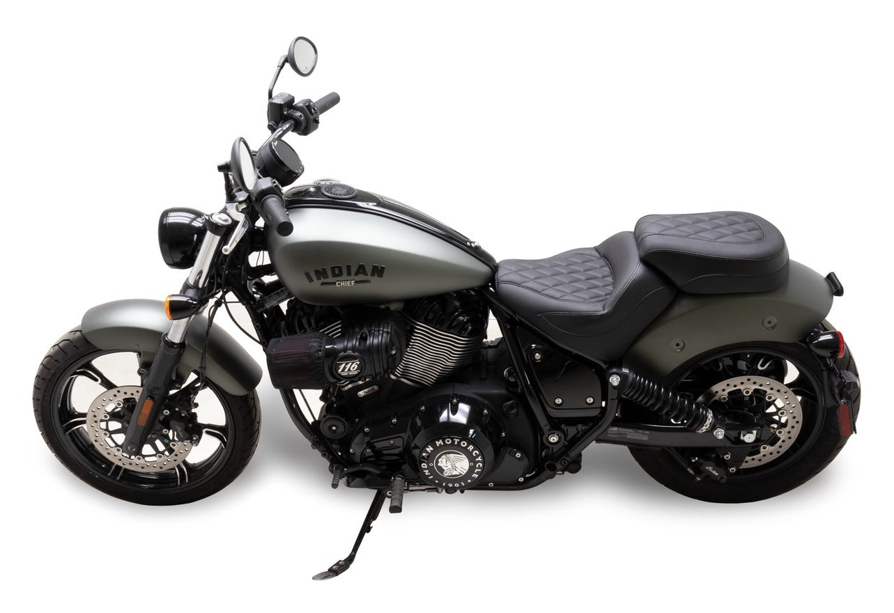 Asiento de pasajero Mustang Touring para Indian Chief 2022-2026
