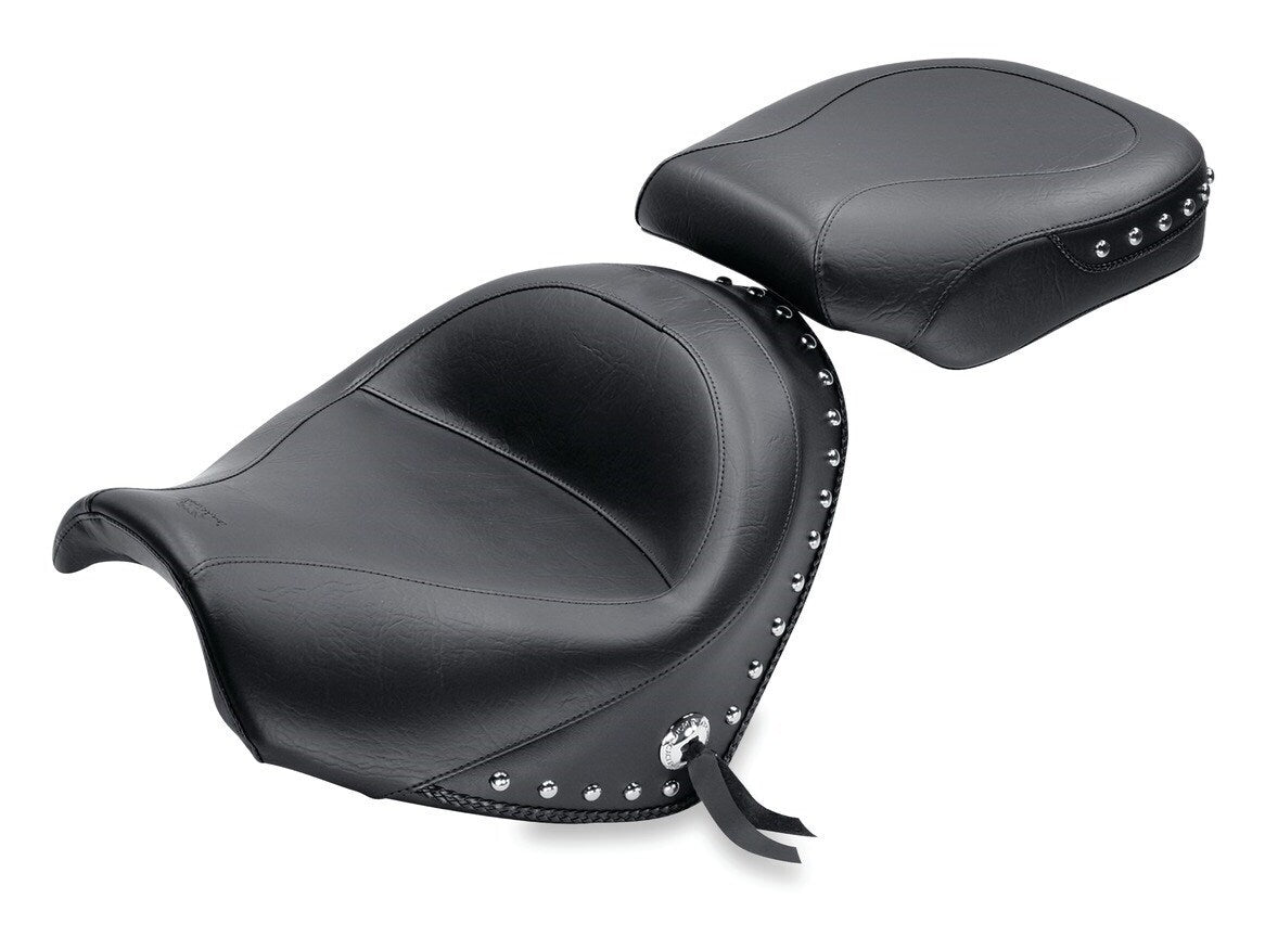 Asiento Mustang Wide Touring Suzuki C50 / C50T 2009-2025 con tacos y sin respaldo [Previamente instalado]