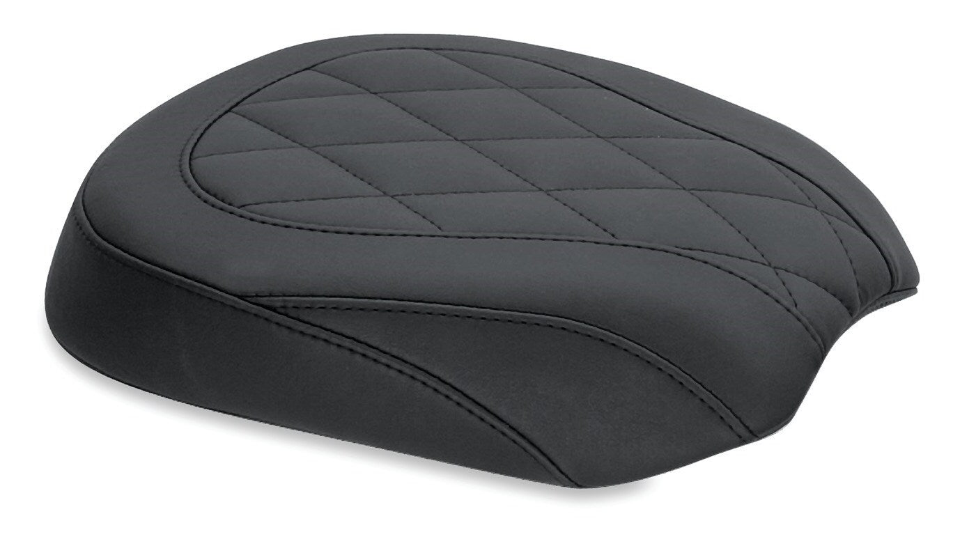 Asiento de pasajero Mustang Wide Tripper Diamond para Harley