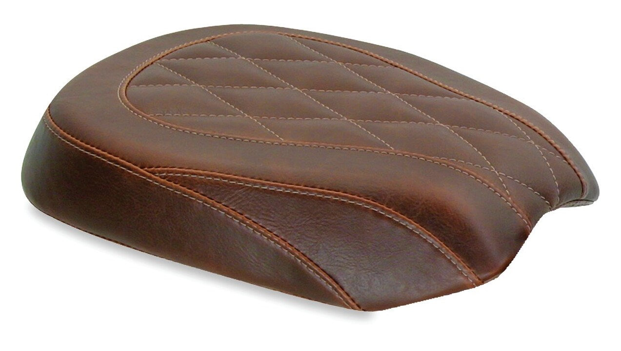 Asiento de pasajero Mustang Wide Tripper Diamond para Harley