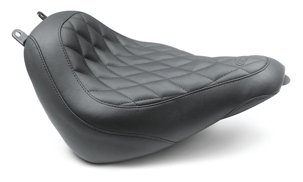Asiento individual Mustang Wide Tripper Diamond para Harley