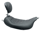 Asiento individual Mustang Wide Tripper Diamond para Harley