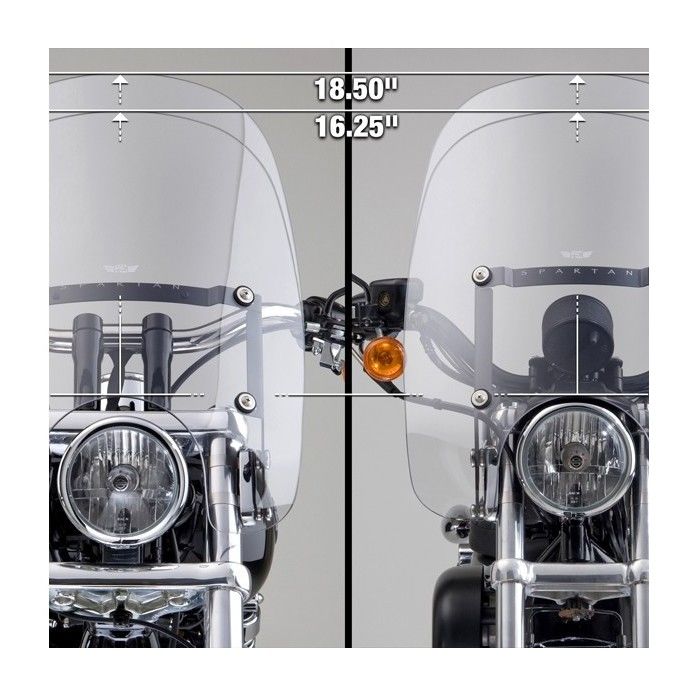 Parabrisas Spartan de National Cycle para Harley