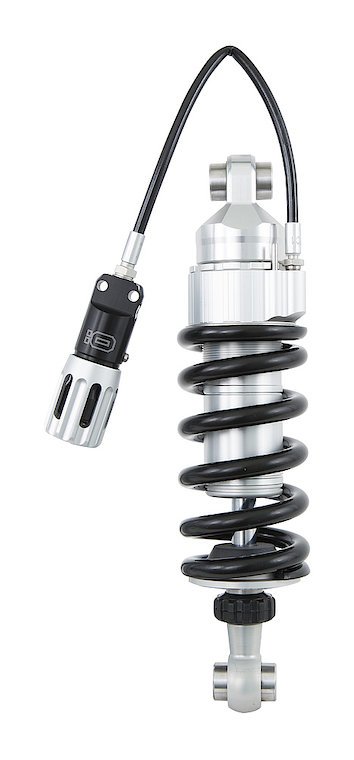 Amortiguador trasero ajustable Ohlins STX Performance para Harley Softail