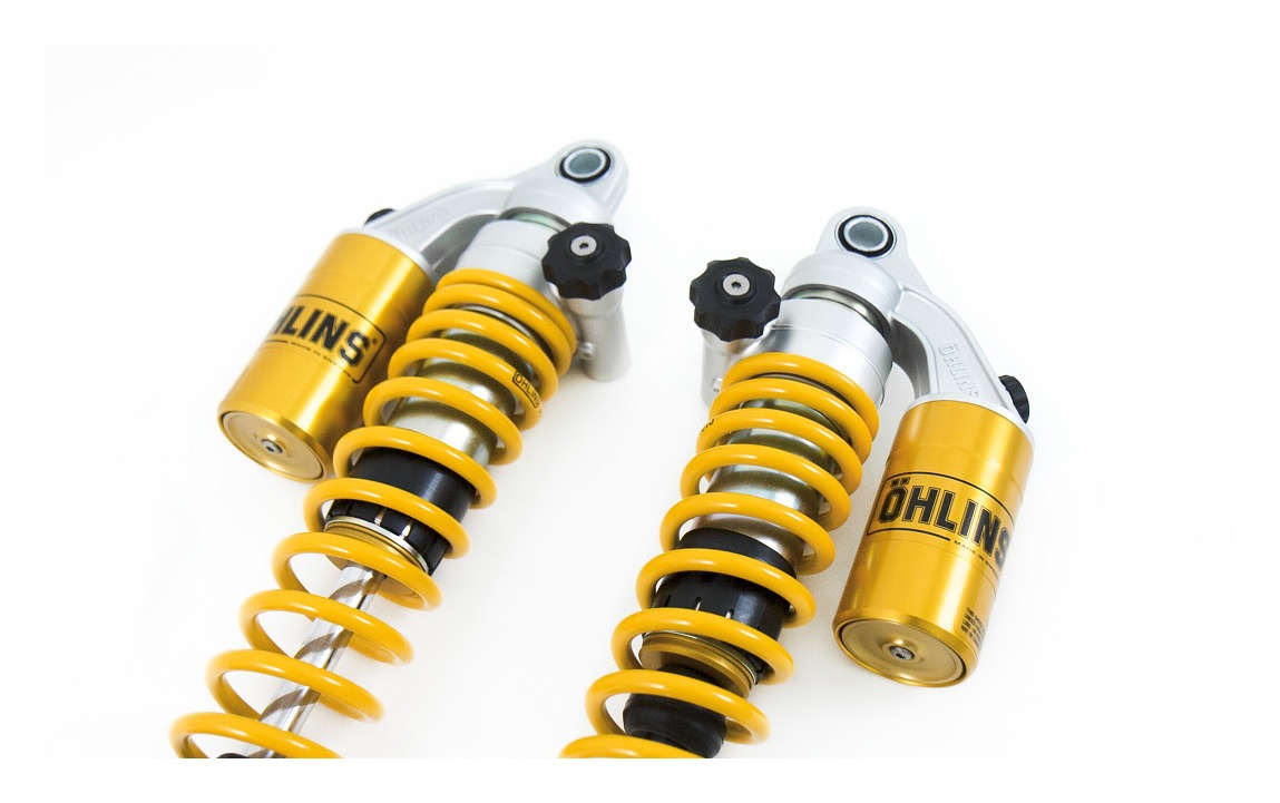 Amortiguadores traseros gemelos Ohlins STX36