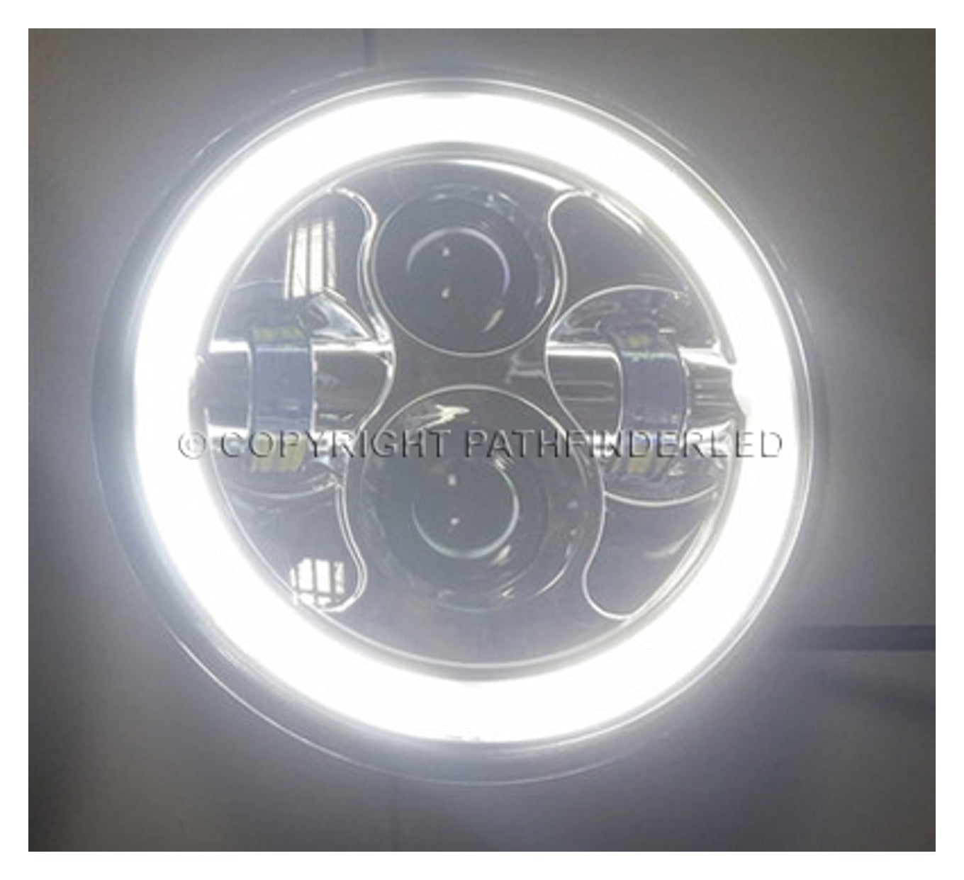 Faro delantero de proyector PathfinderLED de alta definición de 7"