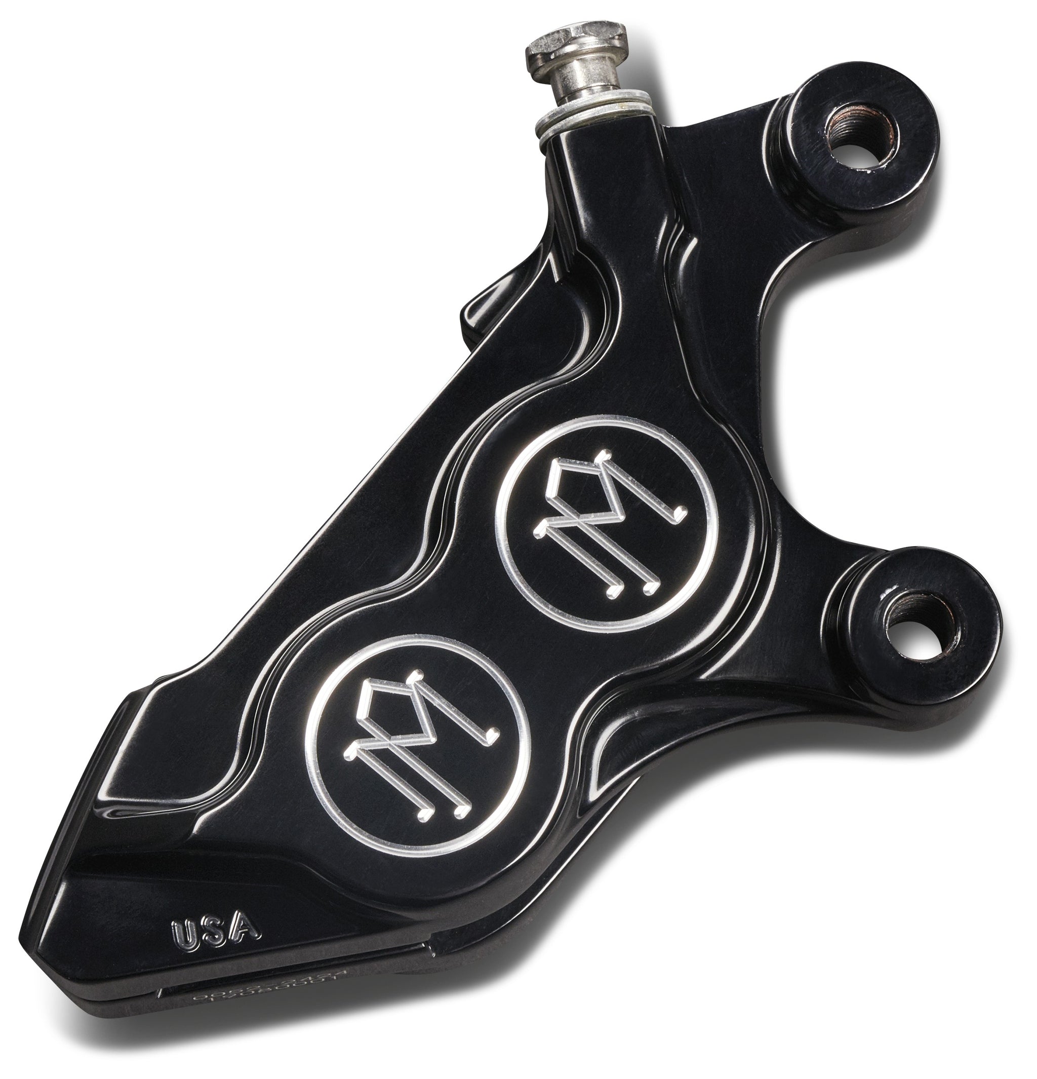 Pinza delantera Performance Machine de 4 pistones para Harley (2008-2026)