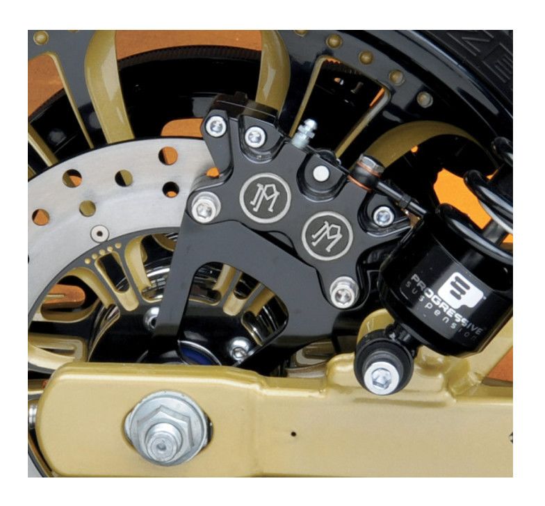 Kit de pinza trasera Performance Machine Classic para Harley
