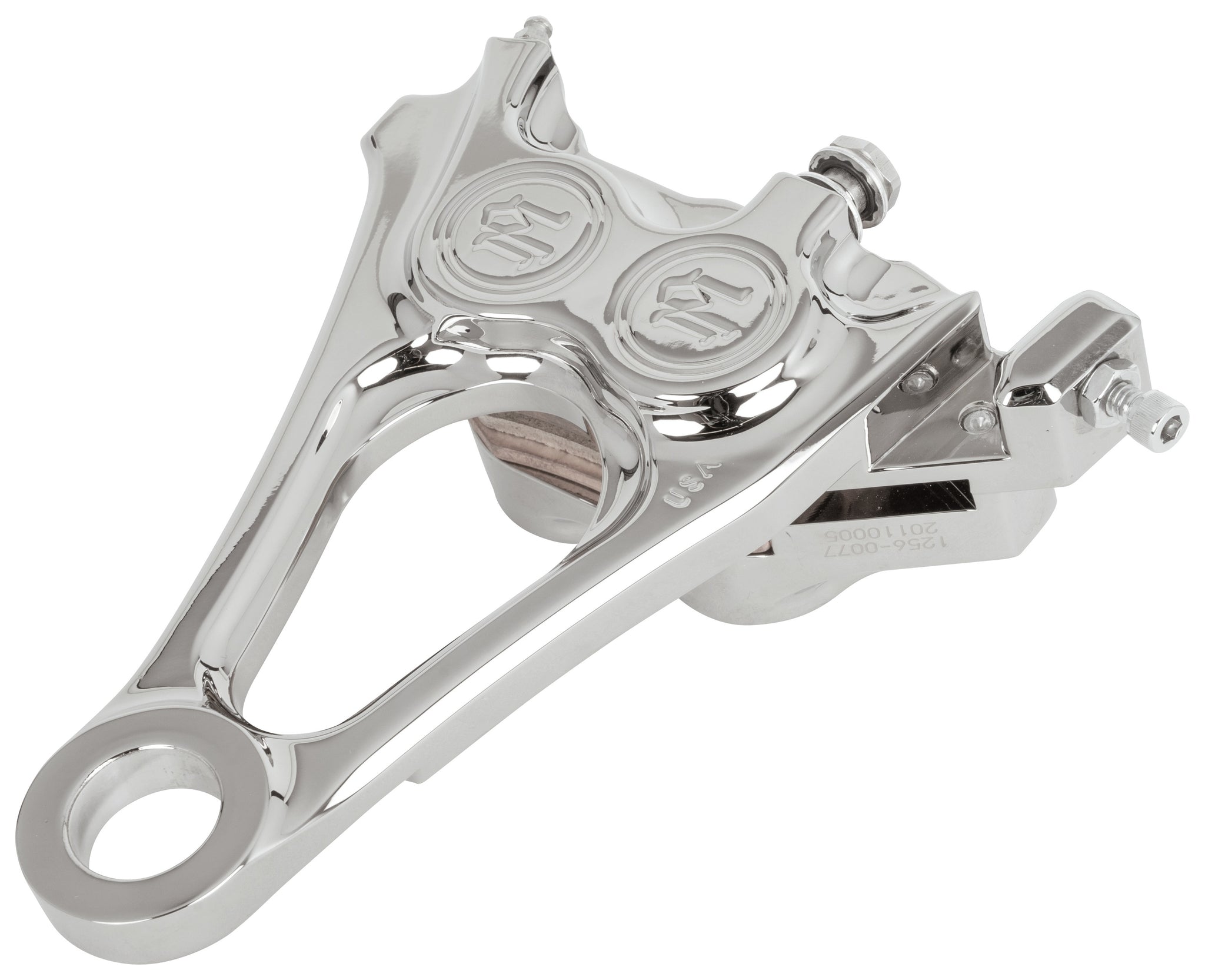 Pinza trasera integrada de cuatro pistones Performance Machine para Harley M8 Softail 2018-2026