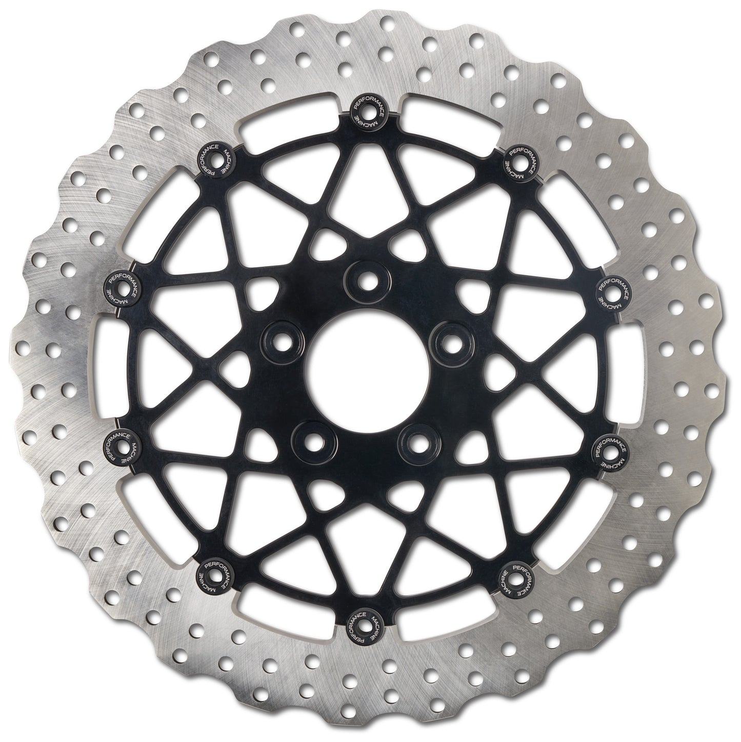 Rotor de freno delantero flotante Performance Machine Speedstar de 13" para Harley 2000-2026