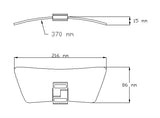 Deflector de parabrisas Puig Clip-On