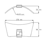 Deflector de parabrisas Puig Clip-On