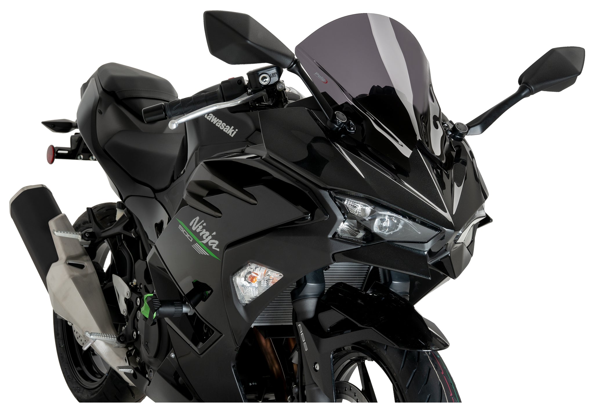 Cúpula Puig Z-Racing Kawasaki Ninja 500 2024-2026 Negro Mate [Caja abierta]