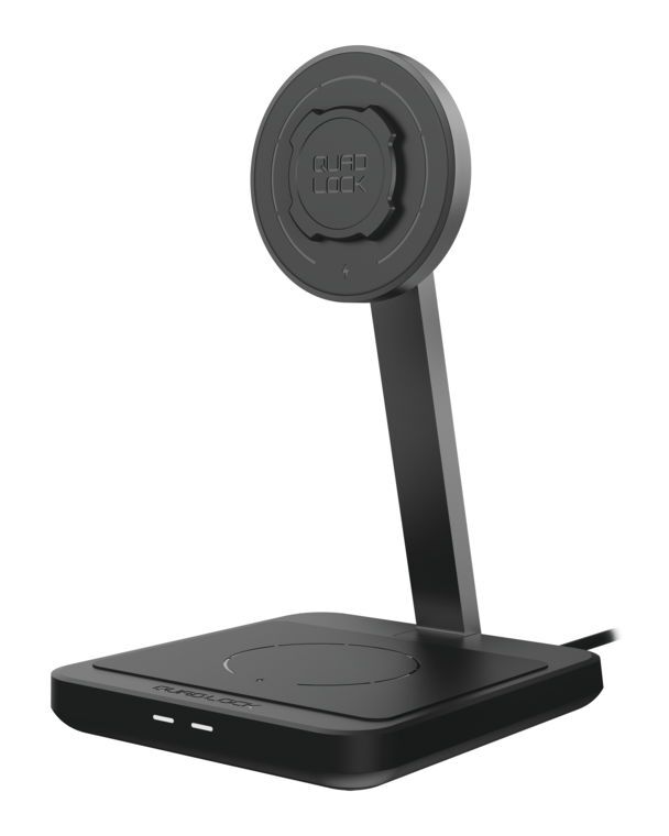 Cargador inalámbrico de escritorio dual Quad Lock