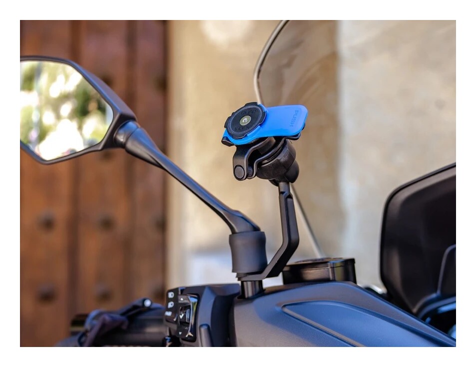 Montaje del perno del vástago del espejo Quad Lock