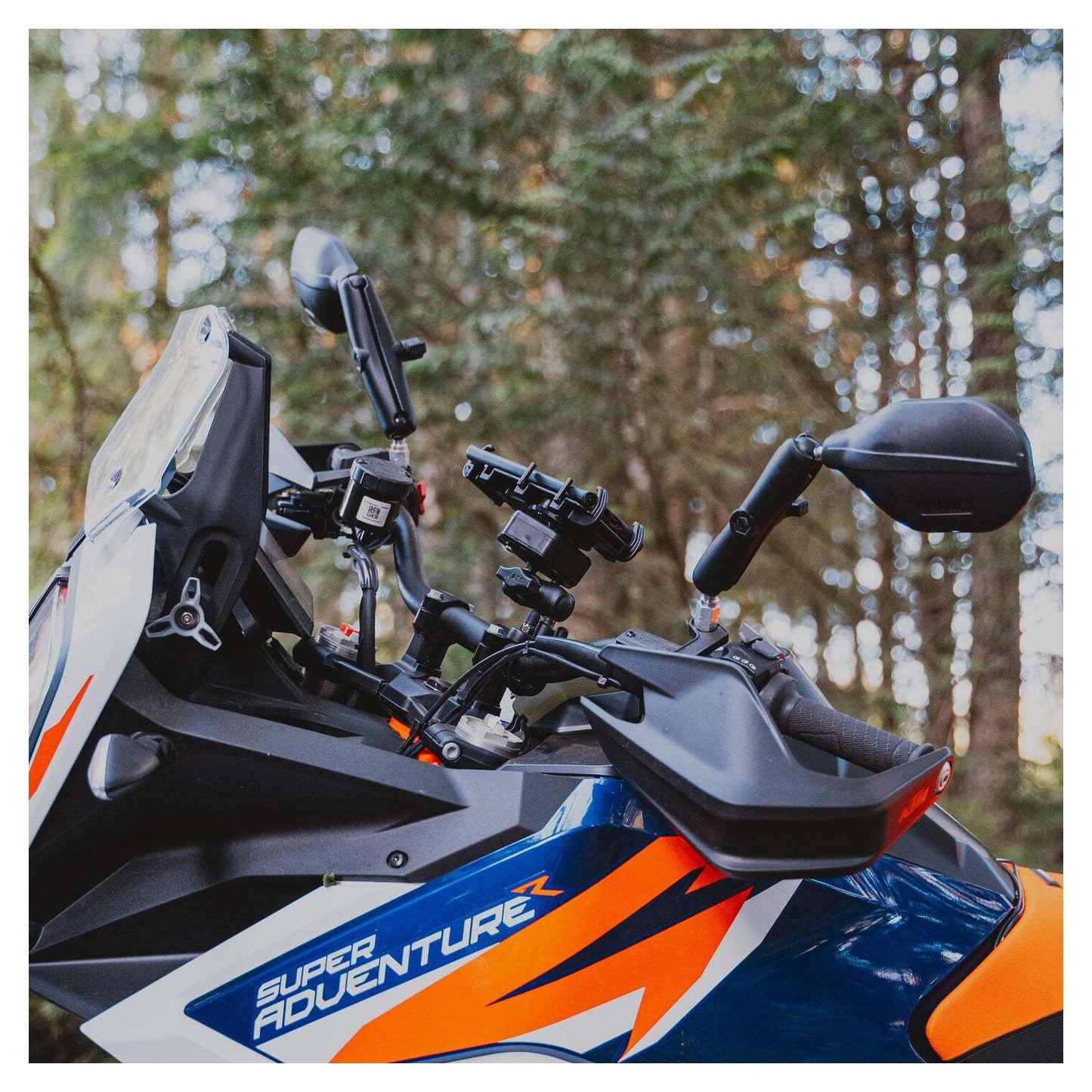 Kit de espejos resistentes RAM Mounts con bases M10-1.25