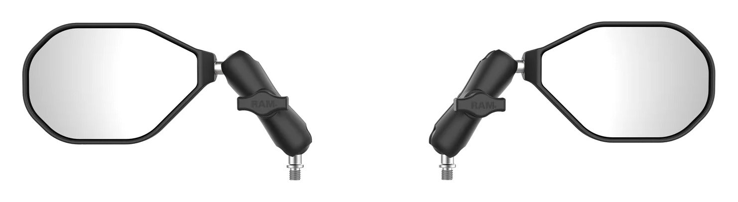 Kit de espejos resistentes RAM Mounts con bases M10-1.25