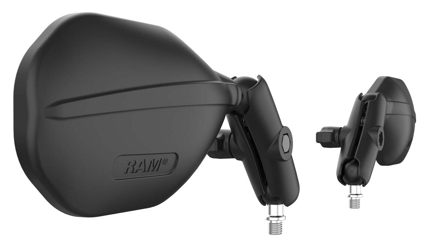Kit de espejos resistentes RAM Mounts con bases M10-1.25