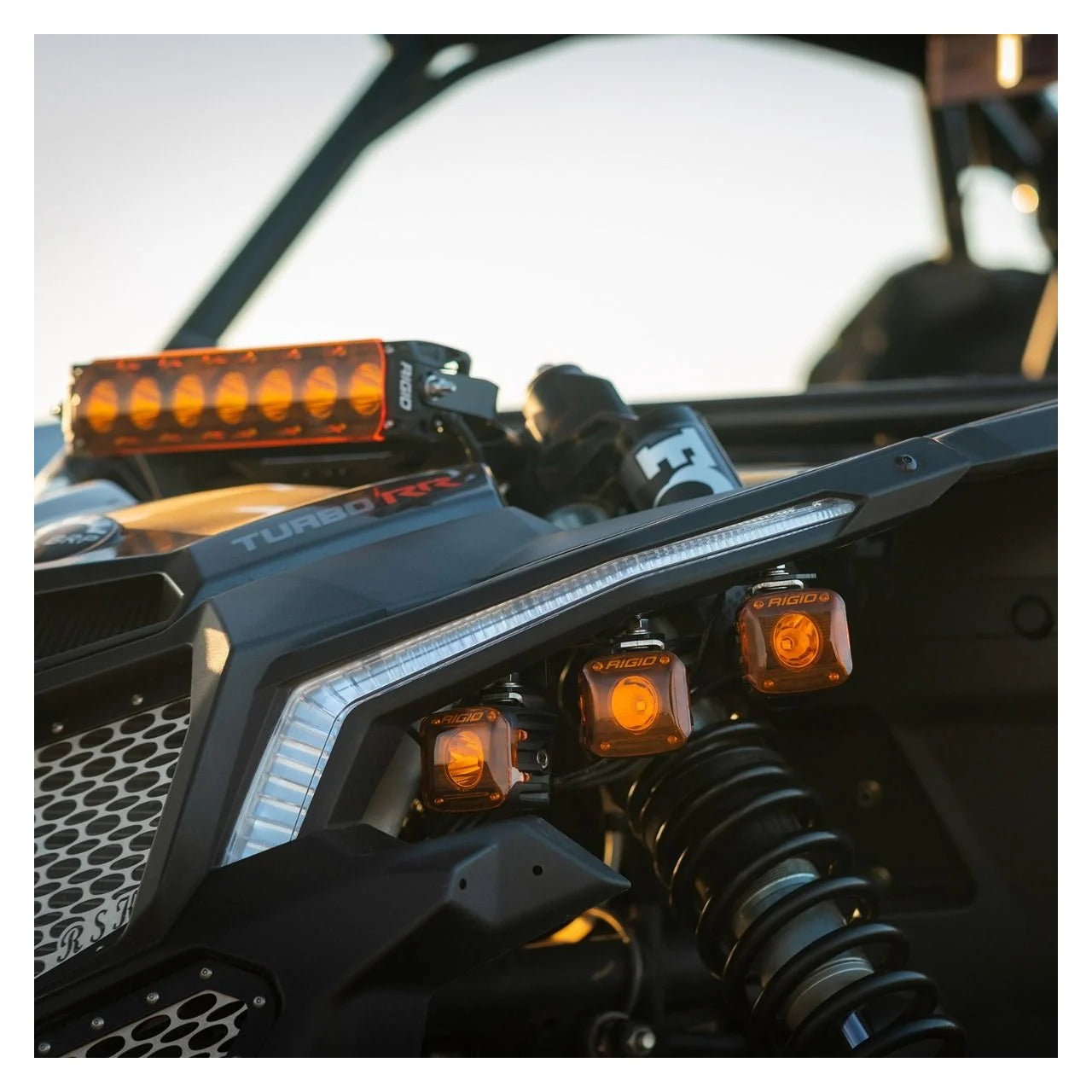 Kit de faros delanteros rígidos giratorios Can-Am Maverick X3 2017-2024