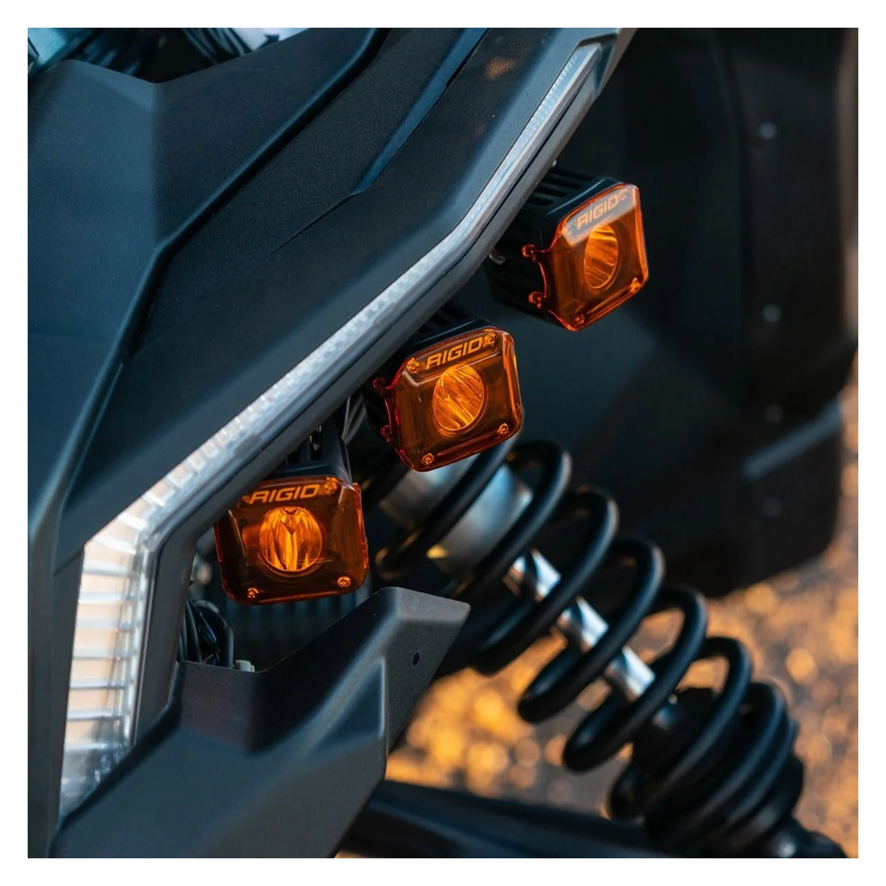 Kit de faros delanteros rígidos giratorios Can-Am Maverick X3 2017-2024