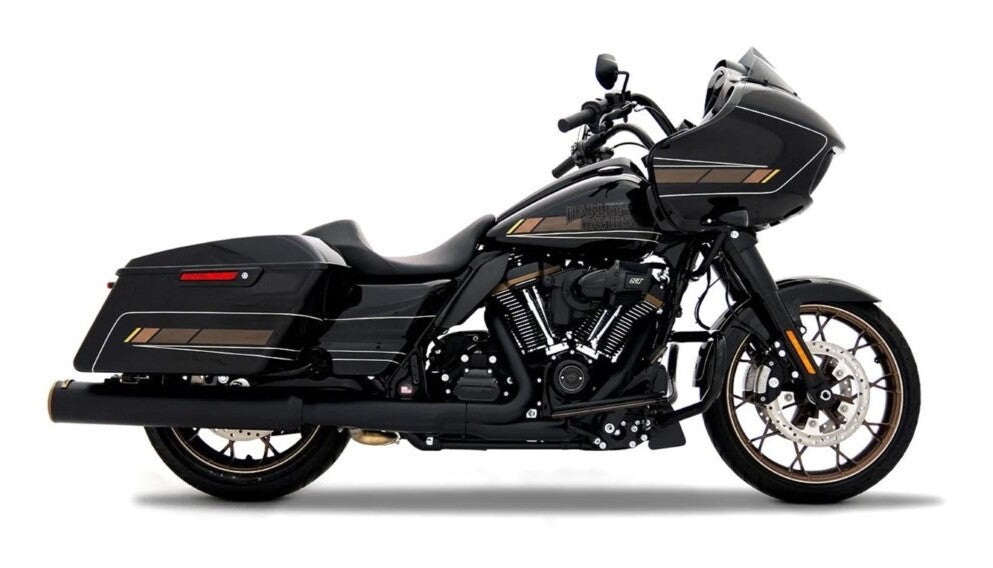 Silenciadores deslizantes Rinehart HP45 XL de 4 1/2" para Harley Touring 2017-2026
