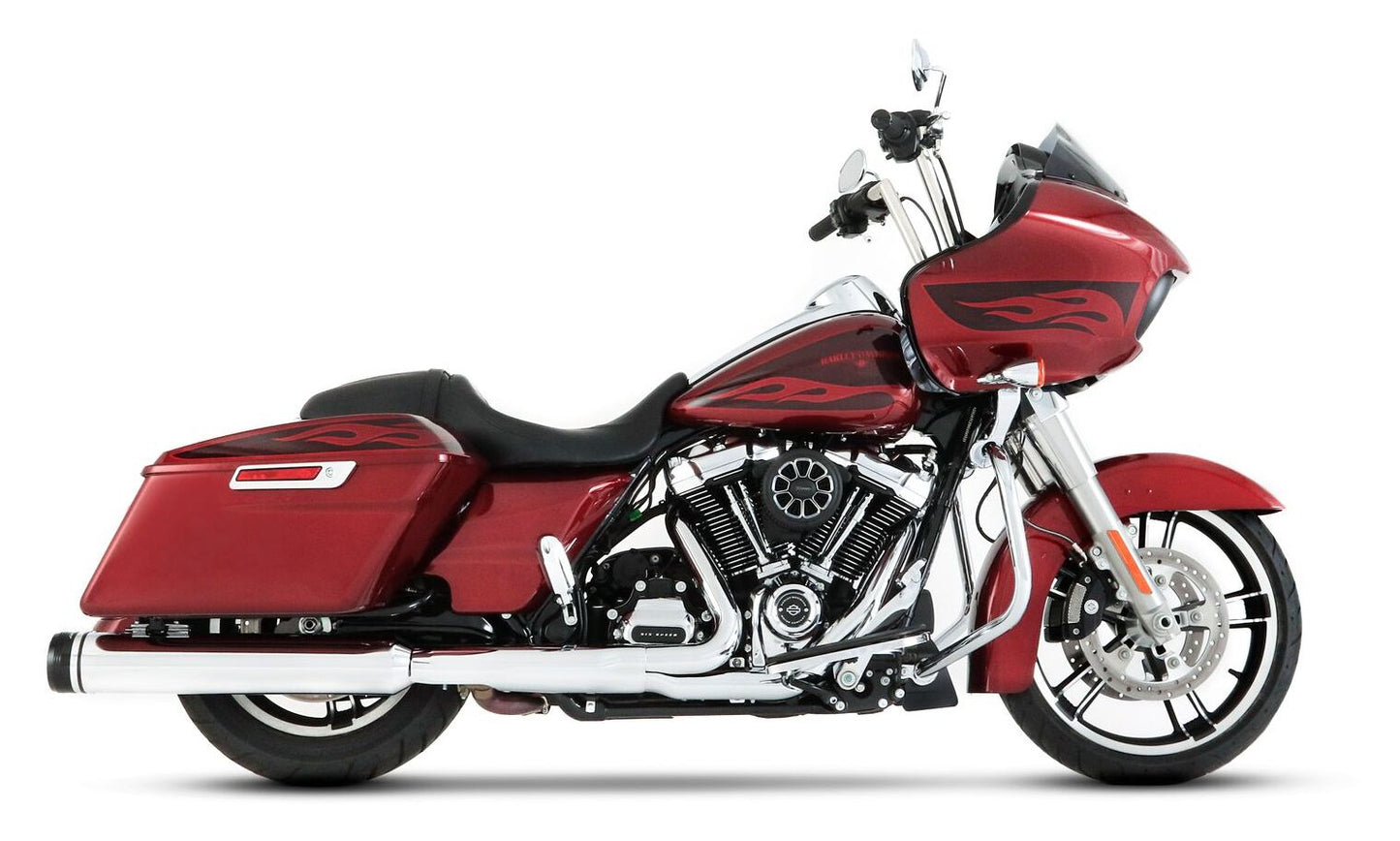 Silenciadores deslizantes Rinehart DBX 45 de 4 1/2" para Harley Touring