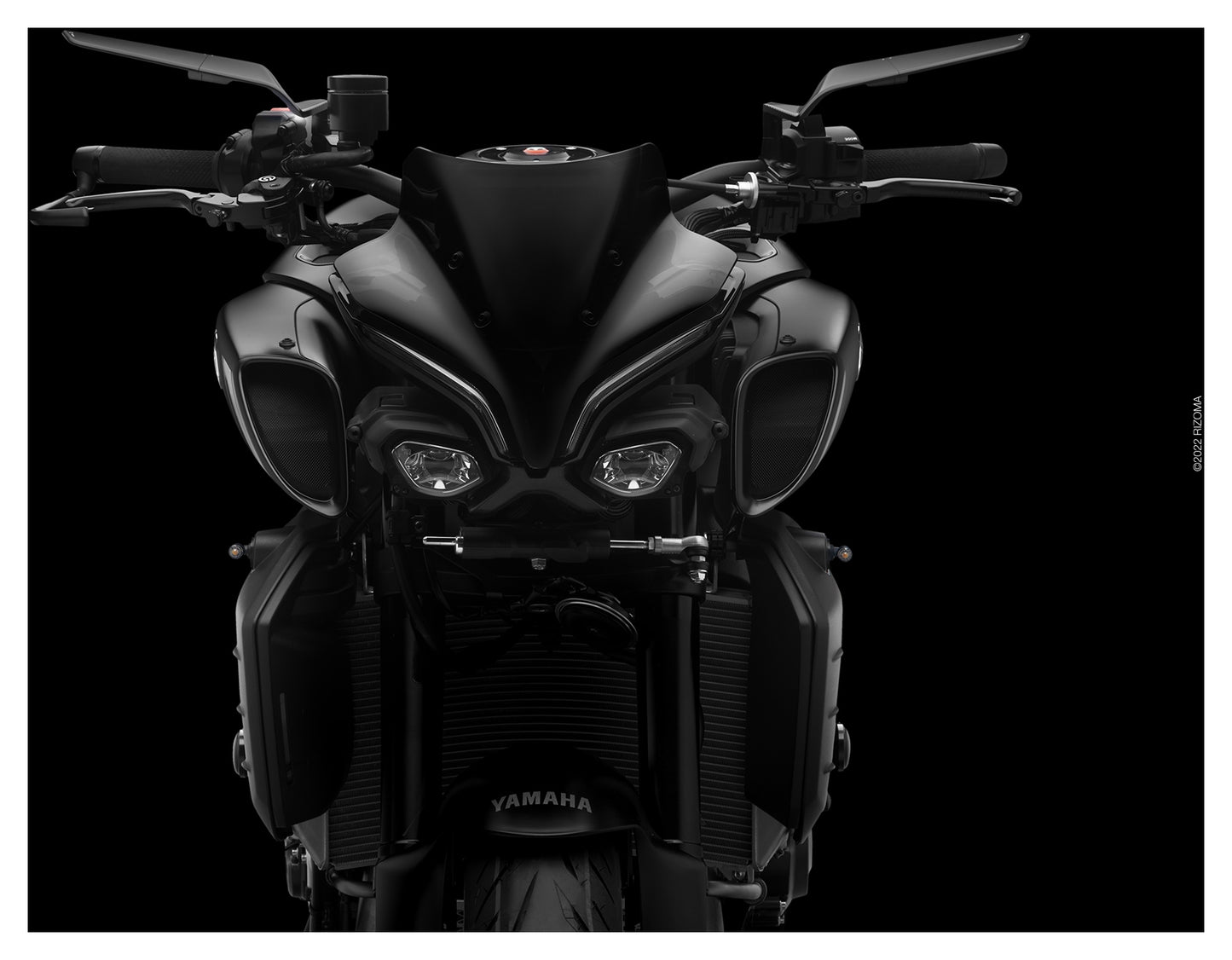 Adaptador de espejo Rizoma Stealth Naked