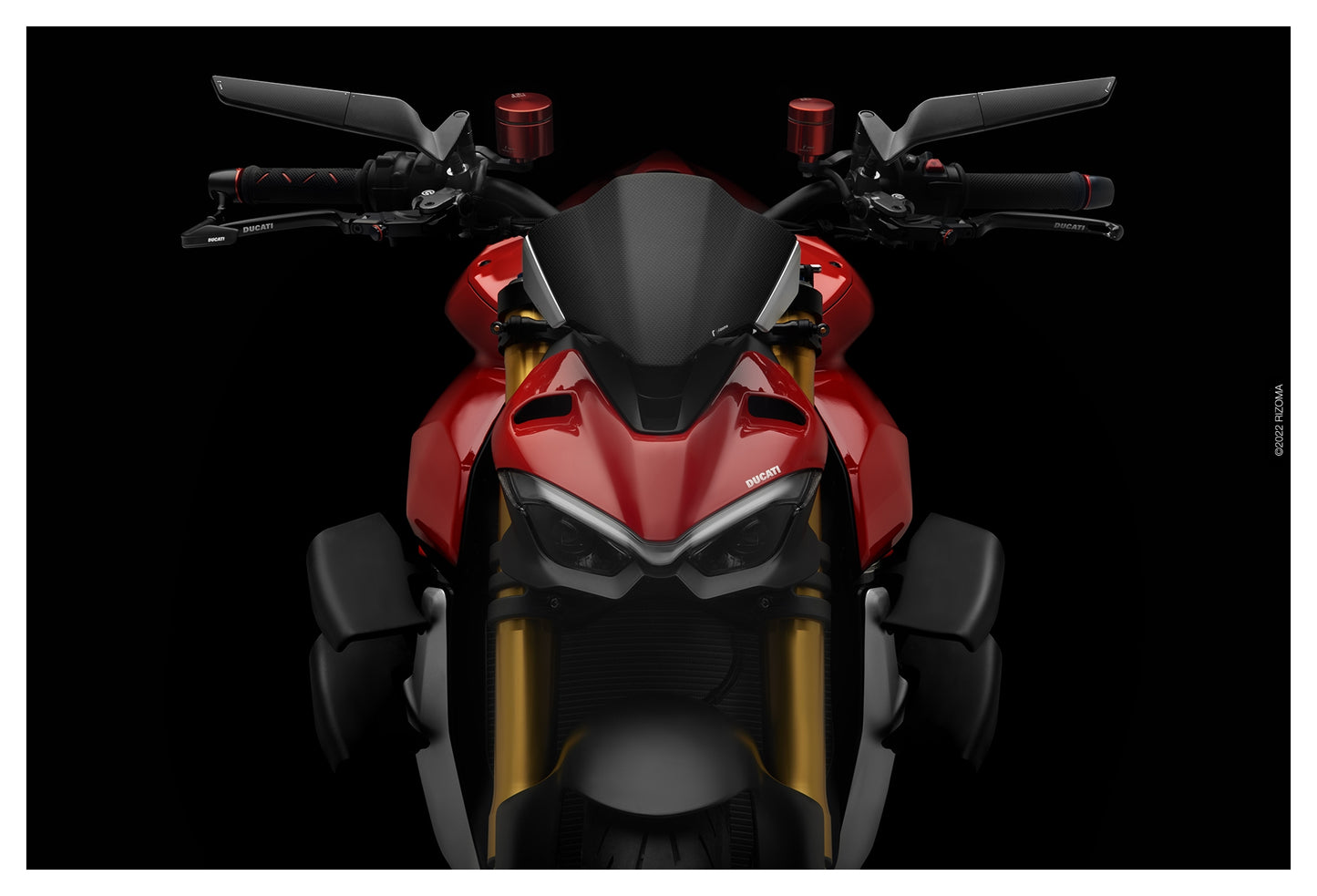 Adaptador de espejo Rizoma Stealth Naked