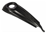 Consola de tablero de fibra de carbono Saddlemen para Harley