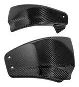 Cubiertas laterales de fibra de carbono Saddlemen para Harley Softail