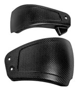 Cubiertas laterales de fibra de carbono Saddlemen para Harley Softail
