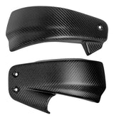 Cubiertas laterales de fibra de carbono Saddlemen para Harley Softail