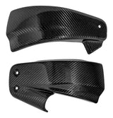 Cubiertas laterales de fibra de carbono Saddlemen para Harley Softail