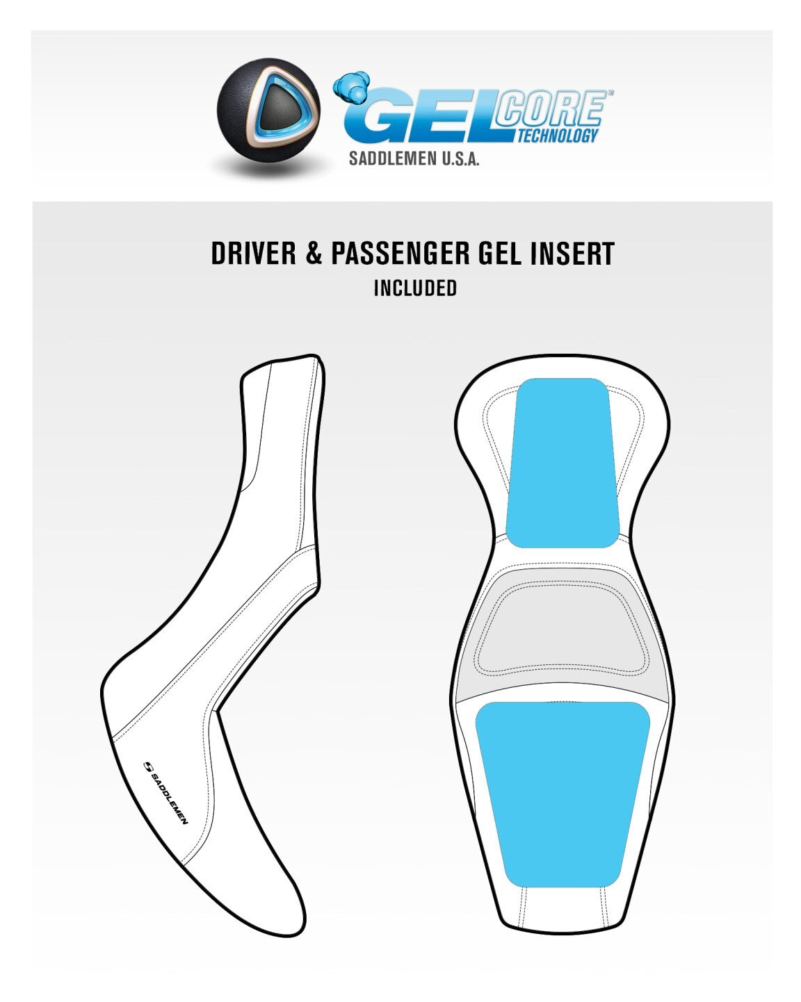 Asiento Saddlemen Explorer RS