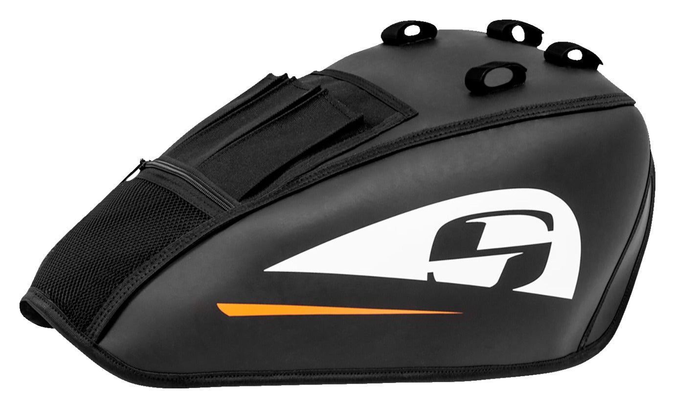 Cubierta de servicio del tanque de combustible Saddlemen para Harley