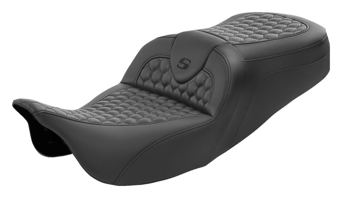Asiento Saddlemen Roadsofa HC Honeycomb para dos personas para Harley