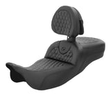 Asiento Saddlemen Roadsofa HC Honeycomb para dos personas para Harley
