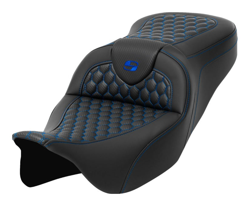 Asiento Saddlemen Roadsofa HC Honeycomb para dos personas para Harley