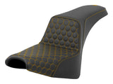 Asiento Saddlemen Step-Up HC Honeycomb para Harley