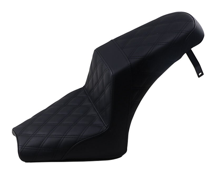 Asiento Saddlemen Step-Up LS con costura de celosía para Indian