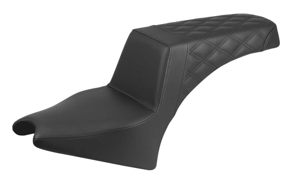 Asiento Saddlemen Step-Up LS con costuras de celosía para Indian Scout 2025-2026