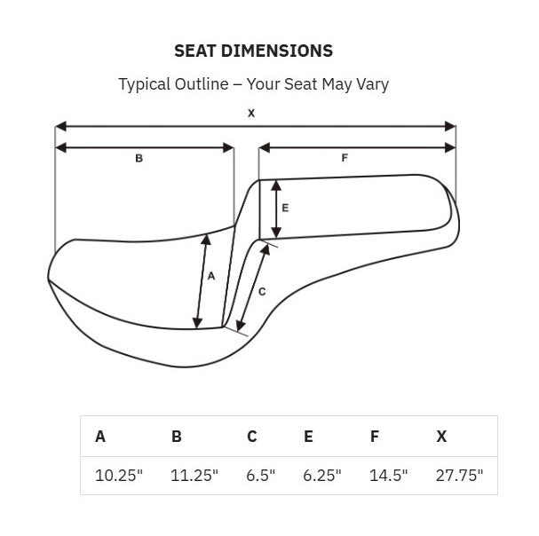 Asiento Saddlemen Step-Up LS con costuras de celosía para Indian Scout 2025-2026