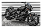 Asiento Saddlemen Step-Up LS con costuras de celosía para Indian Scout 2025-2026