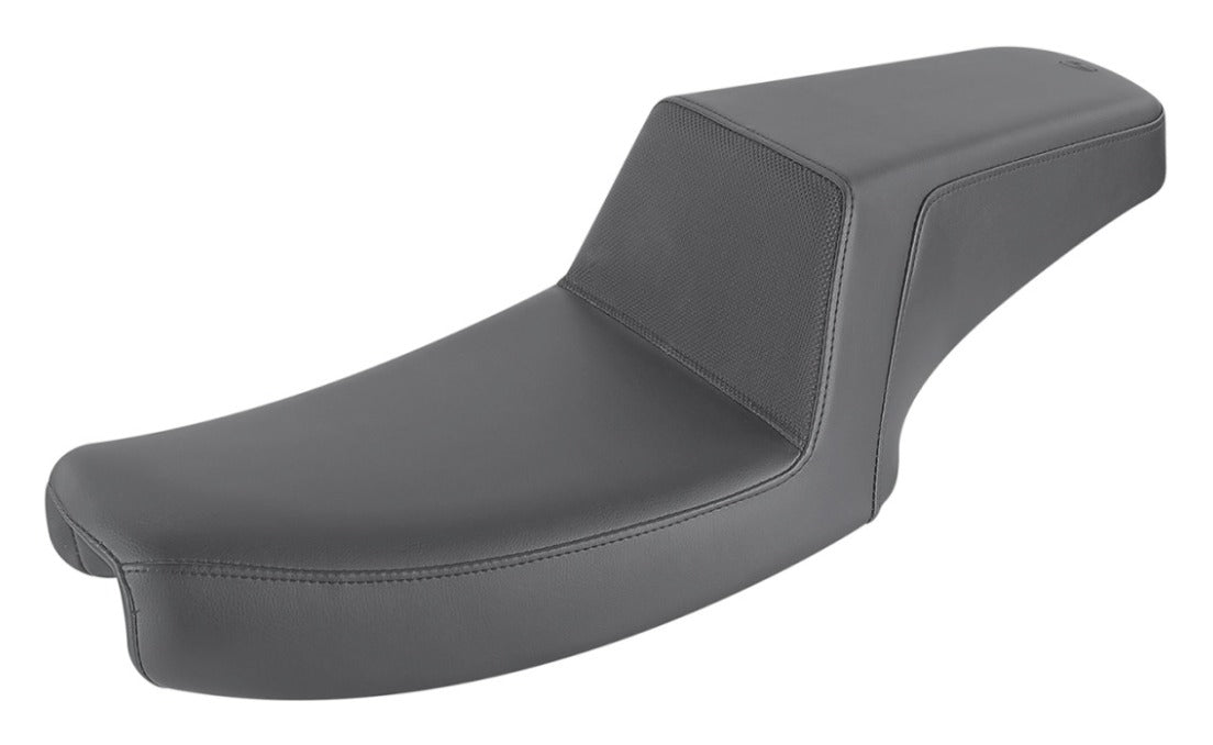 Asiento con agarre lumbar Saddlemen Step-Up para Harley