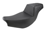 Asiento Saddlemen Step-Up LS con costura de celosía para Indian